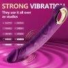 Klasyczny wibrator damski Realistic Vibrator PURPLE